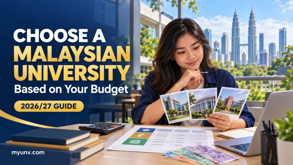 Current image: Choose a Malaysian university based on budget – 2026/27 guide