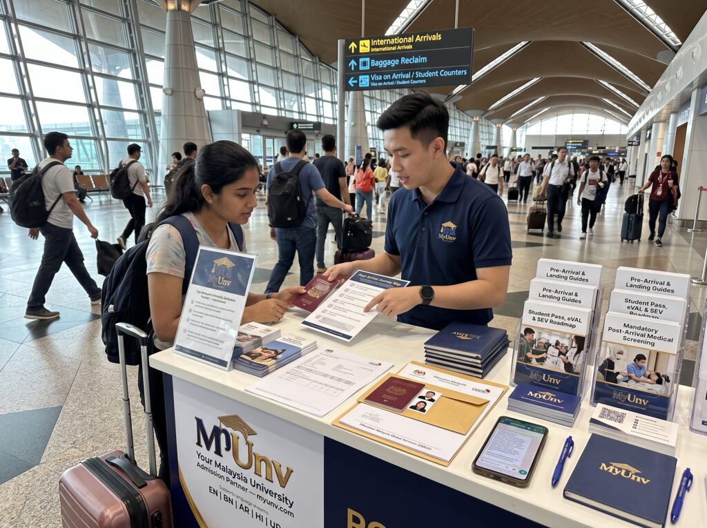 Current image: Malaysia student visa process eVAL approval SEV and student pass roadmap