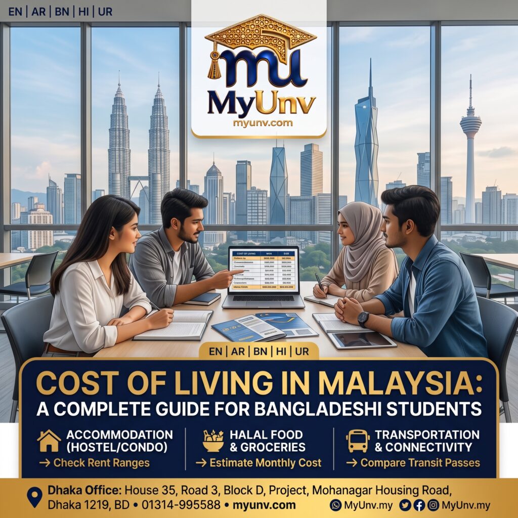 Current image: Cost of living in Malaysia guide for Bangladeshi students by MyUnv